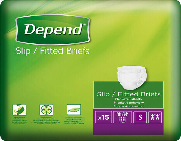 Depend plenkové kalhotky Slip Super Plus S 15ks porovnat ceny