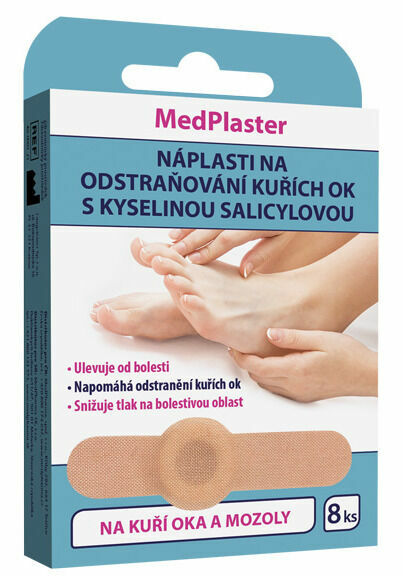 MedPlaster Náplasti na odstraňování kuřích ok 8ks porovnat ceny