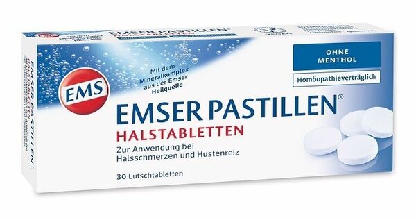 Emser Pastillen  Emsské pastilky bez mentolu 30 ks porovnat ceny