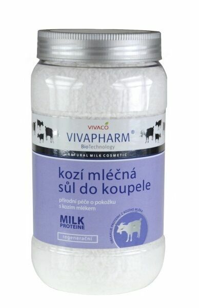 Vivapharm Sůl do koupele s kozím mlékem 1200g porovnat ceny