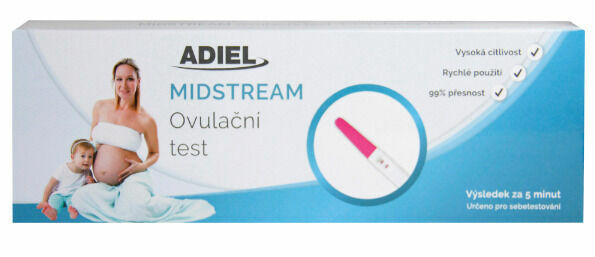 ADIEL Midstream těhotenský test 1ks porovnat ceny