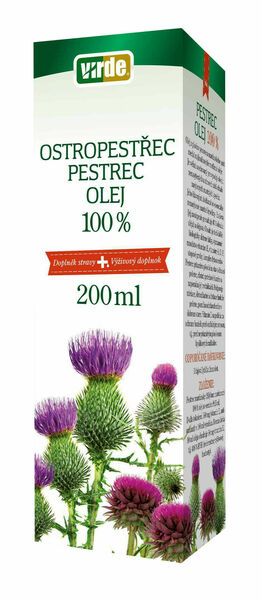 Virde Ostropestřec 100% olej 200ml porovnat ceny