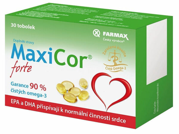 Farmax  MaxiCor forte 30 tobolek porovnat ceny