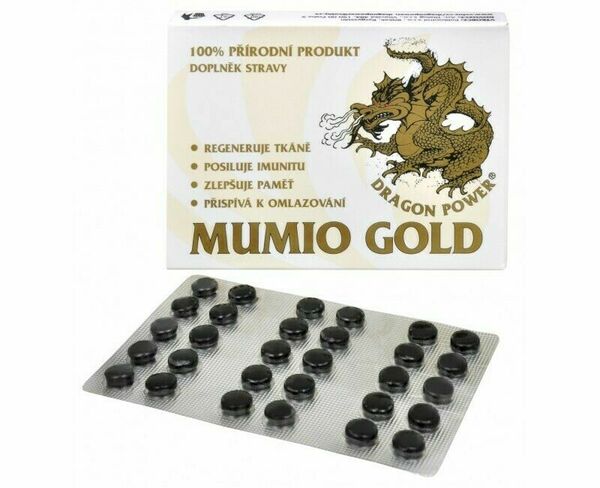 Gold Mumio - Dragon Power tablety 30 porovnat ceny