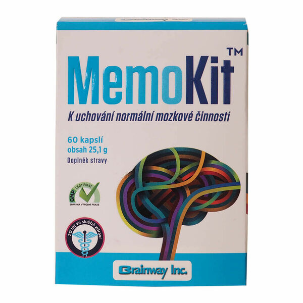 BRAINWAY MemoKit 60 kapslí porovnat ceny