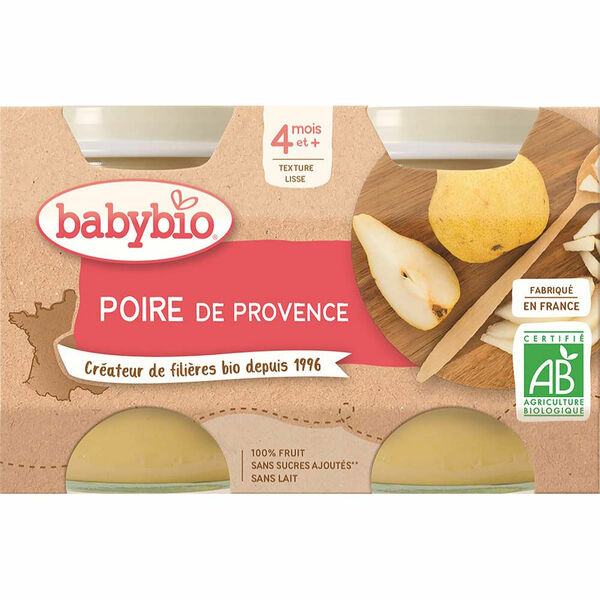 BABYBIO příkrm hruška Williams 2x130 g porovnat ceny