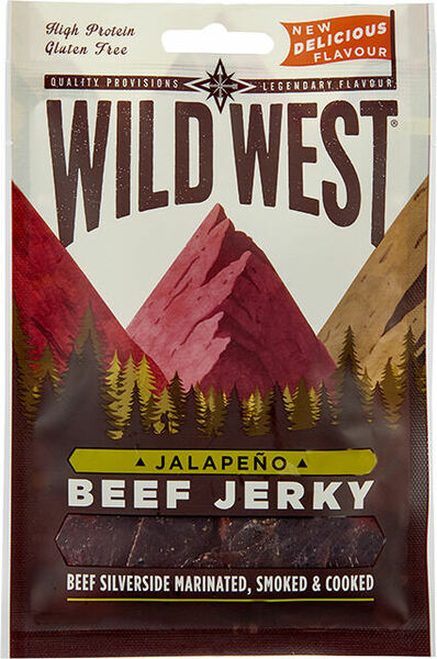 Wild West Hovězí Jerky Jalapeno 25g porovnat ceny