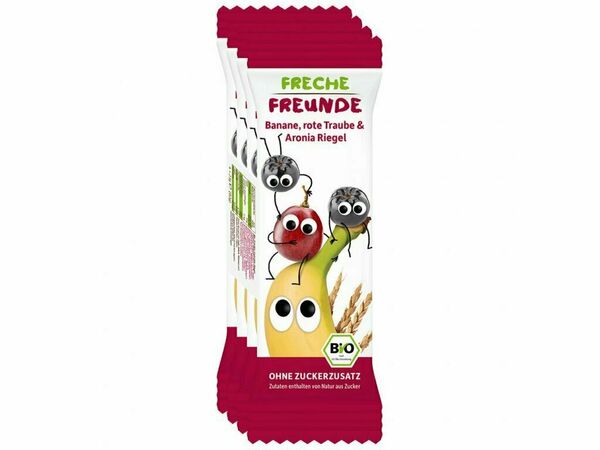 Freche Freunde  BIO Ovocná tyčinka - Banán, hroznové víno a černý jeřáb 4x23g porovnat ceny
