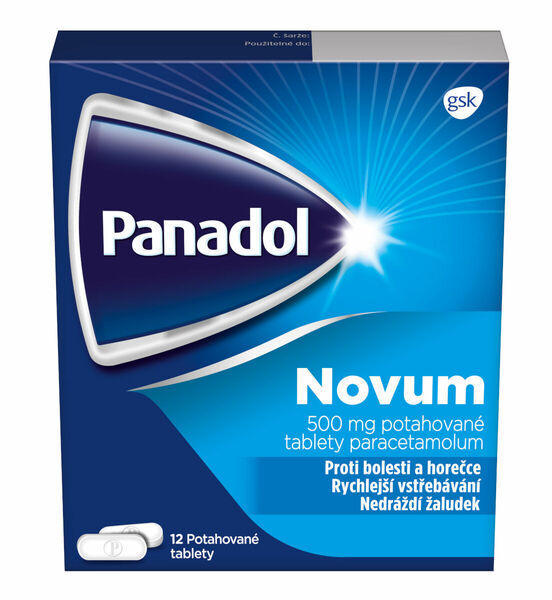 Panadol Novum 500mg 12 tablet porovnat ceny