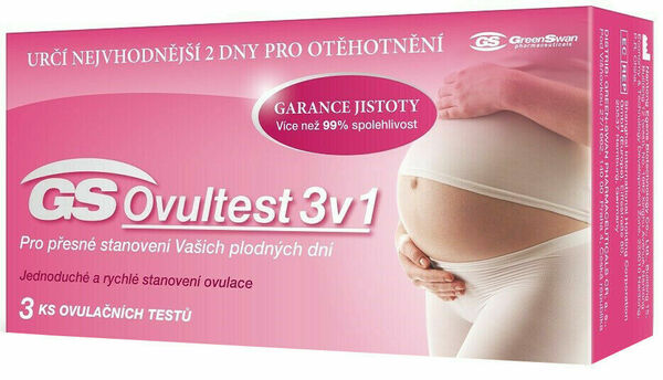 GS Ovultest 3v1 3ks porovnat ceny