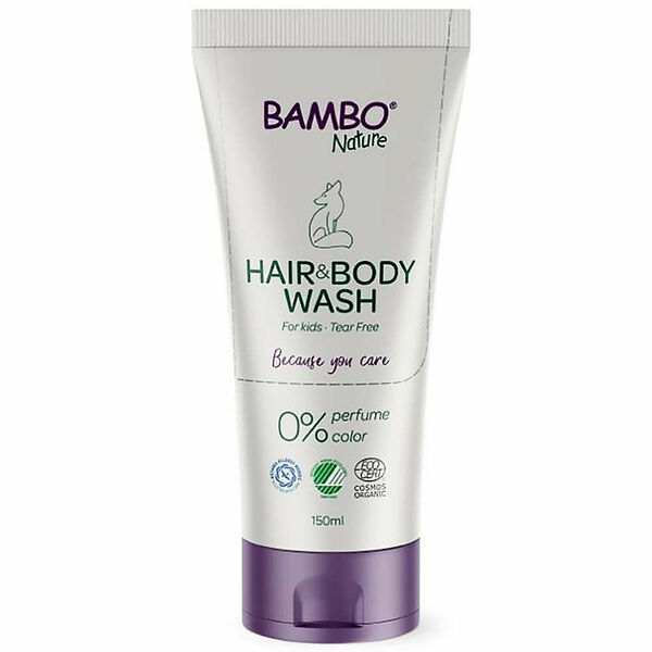 BAMBO Nature Mycí gel na vlasy a tělo neparfemovaný 150 ml porovnat ceny