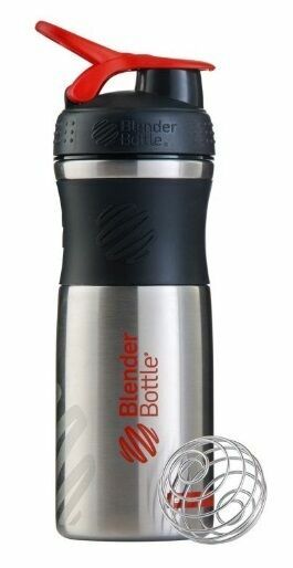 Blender Bottle  Sport Mixer nerezový červené logo porovnat ceny