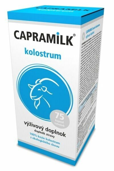 Capramilk kolostrum 75 kapslí porovnat ceny