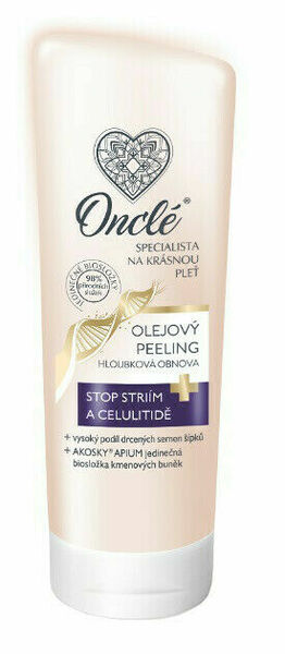 Onclé Luxusní olejový peeling s kmenovými buňkami 200ml porovnat ceny