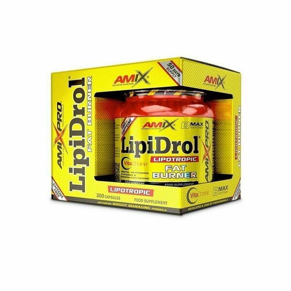 Amix LipiDrol Fat Burner, 300 kapslí porovnat ceny