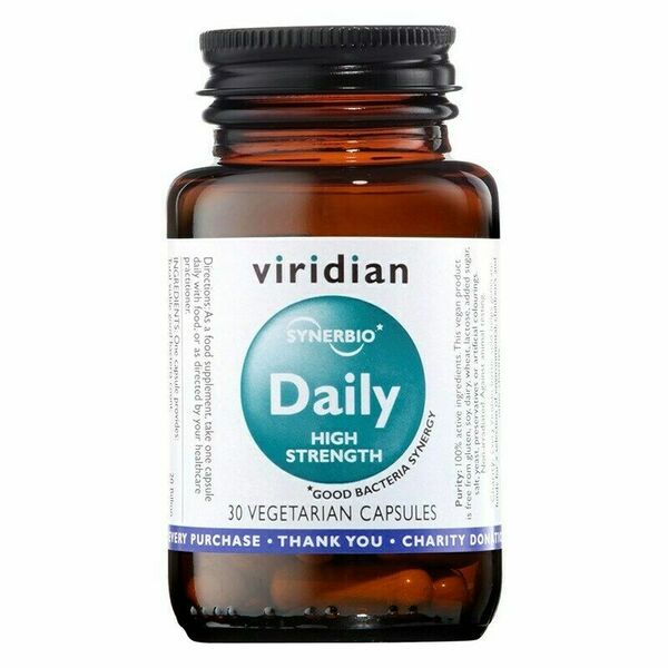 Viridian Synerbio Daily High Strength 30 kapslí porovnat ceny