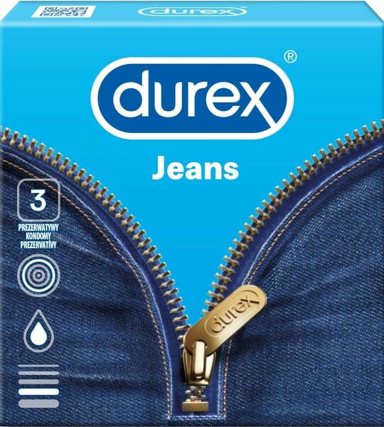Durex Jeans Kondomy 3ks porovnat ceny
