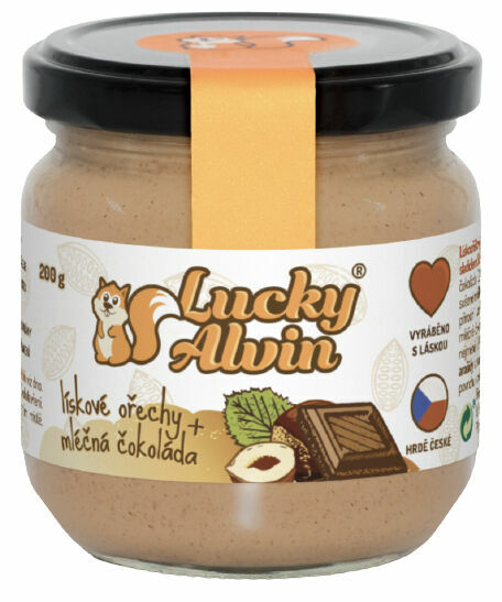 Lucky Alvin Lískooříškový krém s mléčnou čokoládou 200g porovnat ceny