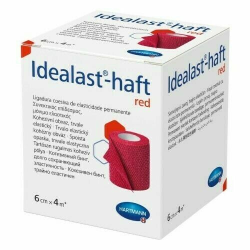 Obin.elast.Idealast-haft color 6cmx4m/1ks červená porovnat ceny