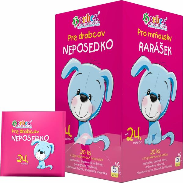 HERBEX Rarášek pro mrňousky (od 24 měsíců) 20x1,5g porovnat ceny