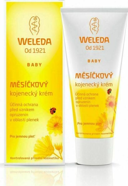 Weleda Měsíčkový kojenecký krém na opruzeniny 75 ml porovnat ceny