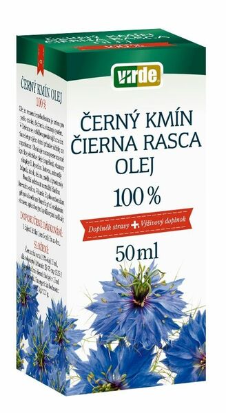 Virde Černý kmín 100% olej 50ml porovnat ceny
