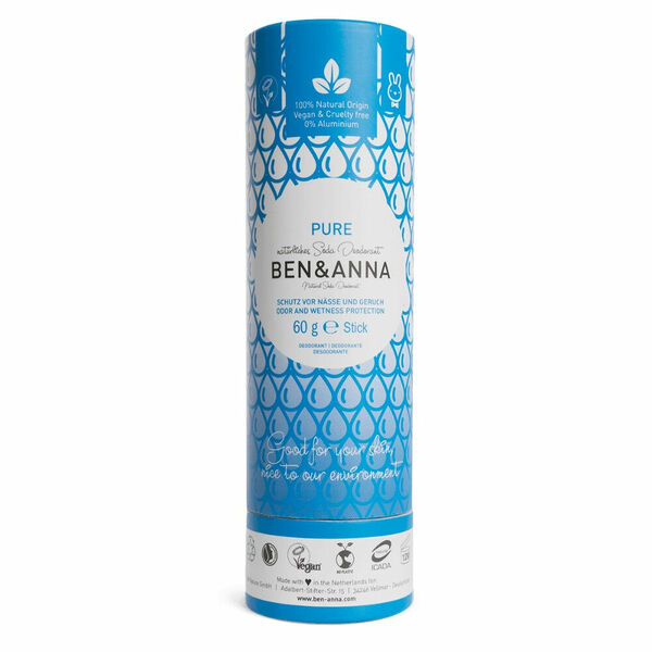 BEN & ANNA Tuhý deodorant BIO Bez vůně 60 g porovnat ceny