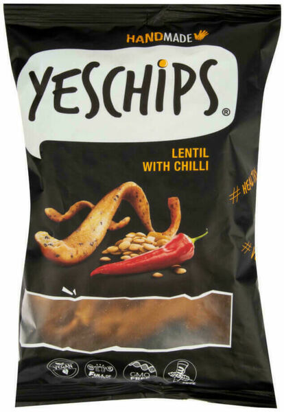 Yes Chips Chipsy čočkové s chilli 80g porovnat ceny