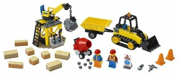 Lego Buldozer na staveništi 60252 porovnat ceny