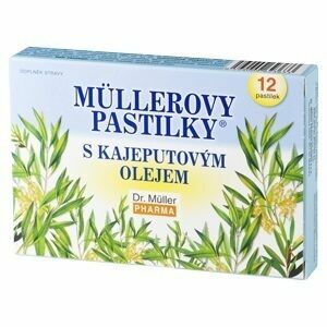 Dr.Muller  Müllerovy pastilky s kajeputovým olejem 12ks porovnat ceny