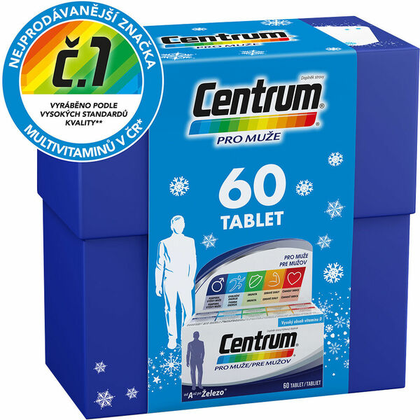 Centrum pro muže 60 tablet Vánoční porovnat ceny