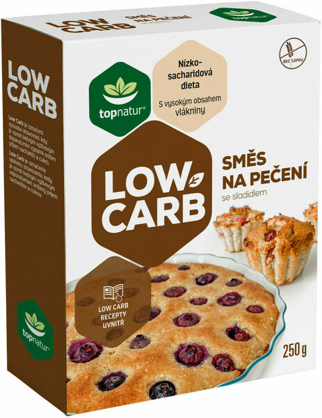 Topnatur Low Carb Směs na pečení 250g porovnat ceny