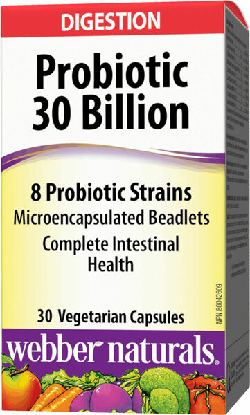 Webber Naturals Probiotika 30 Billion 30 kapslí porovnat ceny