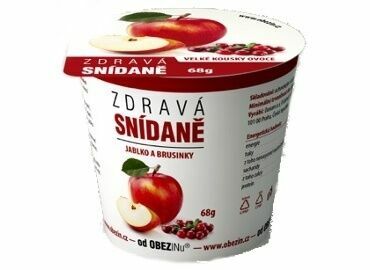 Obezin zdravá snídaně - Jablko a brusinky 78g porovnat ceny