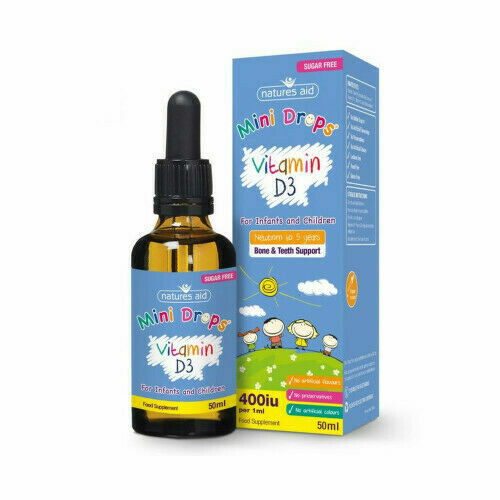 Vitamín D3 kapky pro děti (400 IU) 50ml porovnat ceny