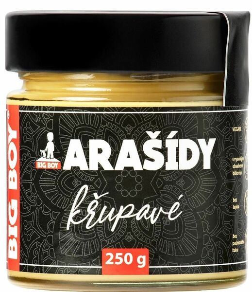 BIG BOY Arašídový s křupkami 250g porovnat ceny