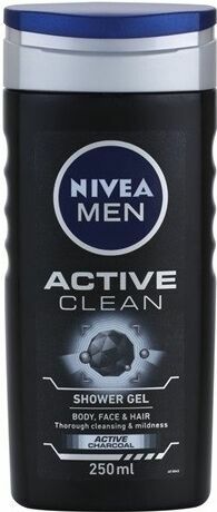 Nivea men  NIVEA Sprchový gel muži ACTIVE CLEAN 250ml č.84045 porovnat ceny