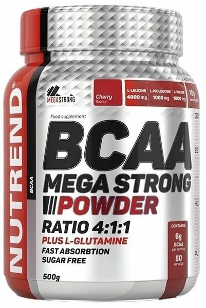 Nutrend BCAA Mega Strong Powder Cherry 500g porovnat ceny