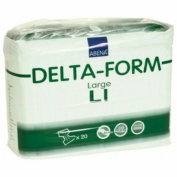 Abena  Inkontinenční kalhotky Delta Form L1. 20ks porovnat ceny