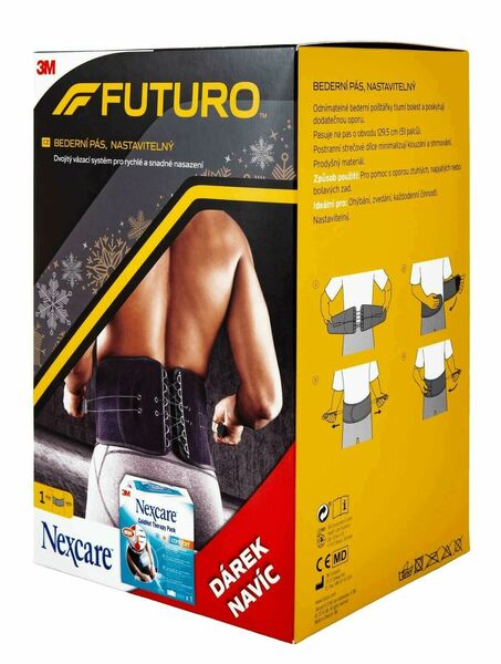 3M FUTURO Bederní pás + dárek Nexcare ColdHot obklad porovnat ceny