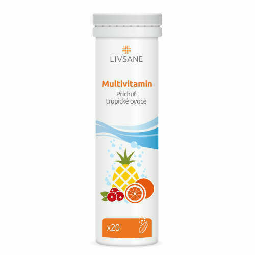 LIVSANE Šumivé tablety CZ Multivitamin tropic 20ks porovnat ceny