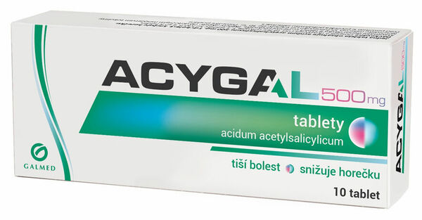 Galmed  Acygal 500mg 10 tablet porovnat ceny