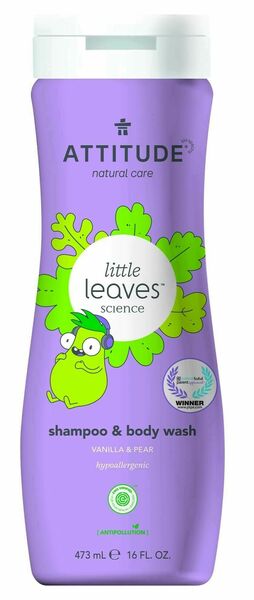 ATTITUDE Dětské tělové mýdlo a šampon (2v1) Little leaves s vůní vanilky a hrušky 473 ml porovnat ceny