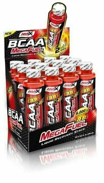 Amix BCAA MegaFuel 6000, Lemon-Lime, 12x150ml porovnat ceny