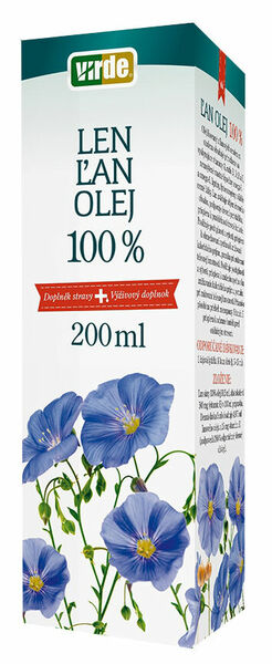 Virde Len 100% olej 200ml porovnat ceny