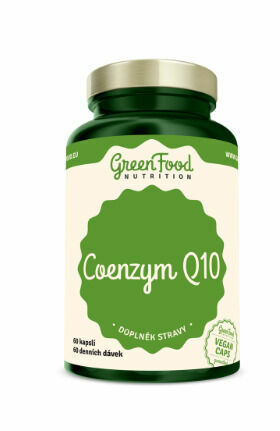 GreenFood Nutrition Coenzym Q10 60cps porovnat ceny