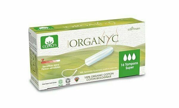 Organyc  Menstruační tampony z biobavlny SUPER 16 ks porovnat ceny