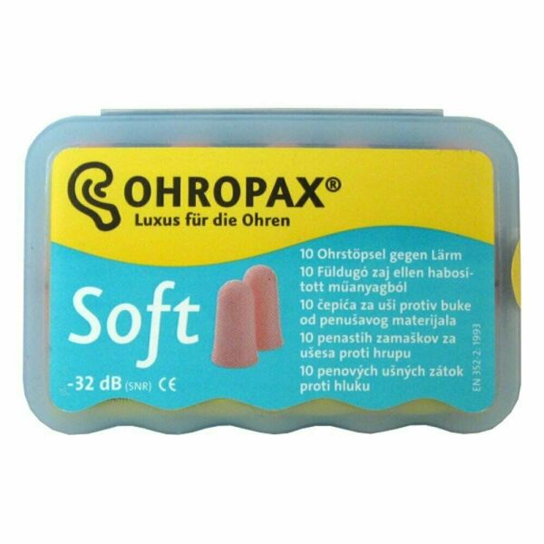 CHRÁNIČ sluchu Ohropax SOFT 10 ks porovnat ceny
