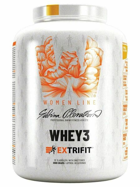 Extrifit Whey3 2000g kokosový šejk porovnat ceny