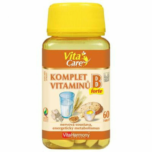 VitaHarmony Komplex B vitaminů 60 tablet porovnat ceny